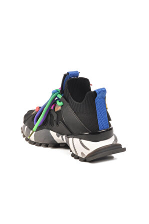 Siyah Anorak Hafif Unisex Çocuk Spor Ayakkabı 25Y638-1  F