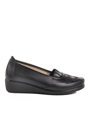 Siyah Jel Taban Anatomik Kadın Casual Ayakkabı 223 Z