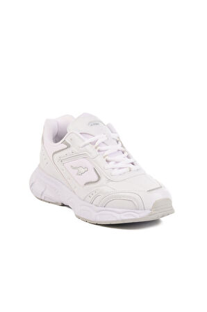 Beyaz Fileli Memory Foam Unisex Spor Ayakkabı Saturn M
