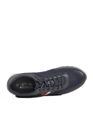 Lacivert Fileli Memory Foam Erkek Spor Ayakkabı M-21092 M