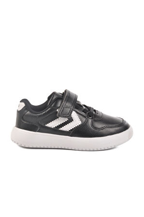 Siyah Cırtlı Unisex Çocuk Spor Ayakkabı 900713 Hml Kayno Jr