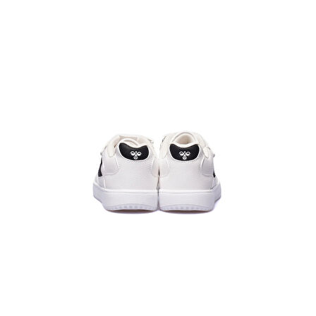 Beyaz Siyah Cırtlı Unisex Çocuk Spor Ayakkabı 900713 Hml Kayno Jr