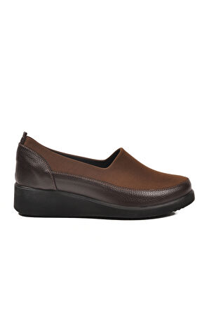 Kahve Floter Tekstil Kadın Casual Ayakkabı 651586 Z