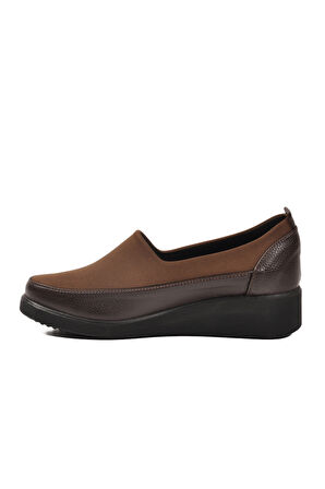 Kahve Floter Tekstil Kadın Casual Ayakkabı 651586 Z
