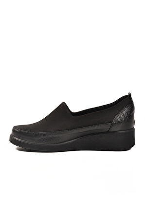 Siyah Floter Tekstil Kadın Casual Ayakkabı 651586 Z