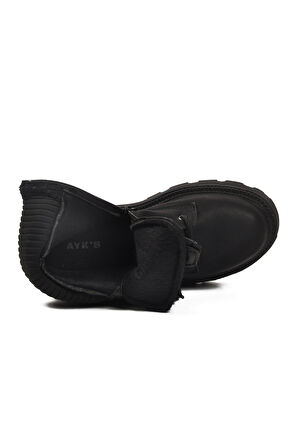 Siyah Zümrüt Polarlı Kaymaz Taban Kadın Bot Serpa 5200 Z