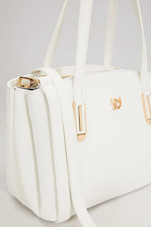 Beyaz Kadın Omuz Çantası 930206