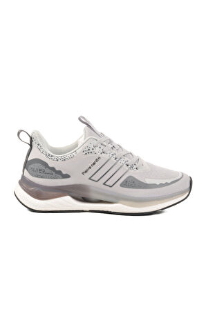 Gri Fileli Hafif Esnek Unisex Spor Ayakkabı PCI-11068 G