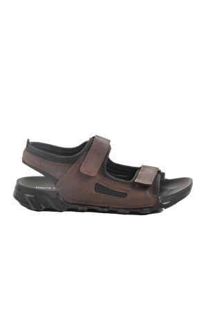 Kahve Cırtlı Erkek Spor Sandalet PC-7242 M