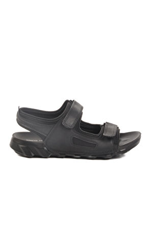 Siyah  Cırtlı Erkek Spor Sandalet PC-7242 M