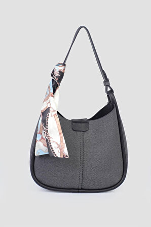 Siyah Kadın El ve Omuz Çantası IM592