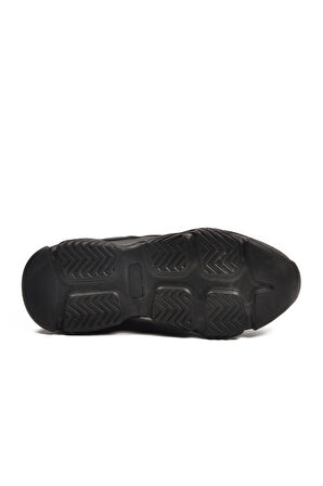 Siyah Bağcıklı Kadın Sneaker DRK171 G