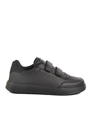 Siyah Cırtlı Unisex Spor Ayakkabı DRK158 G