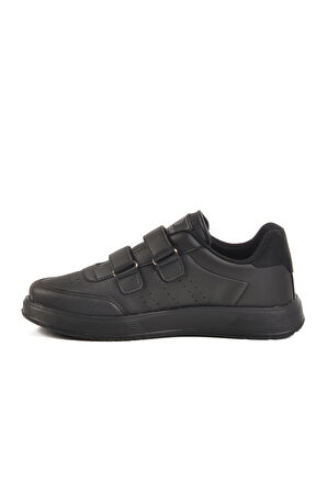 Siyah Cırtlı Unisex Spor Ayakkabı DRK158 G