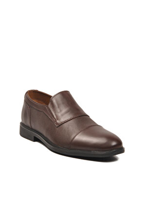 Kahve Hakiki Deri Erkek Klasik Ayakkabı 1928 M