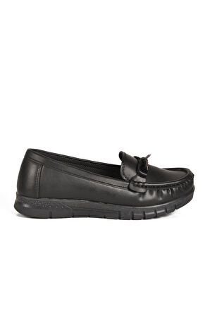 Siyah Hafif Esnek Kadın Casual Ayakkabı 158 Z