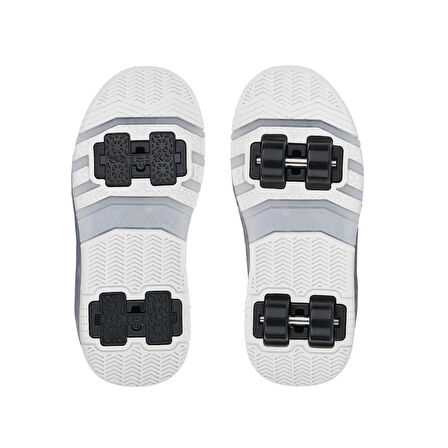 Beyaz Işıklı Patenli Ortopedik Unisex Çocuk Spor Ayakkabı Nils