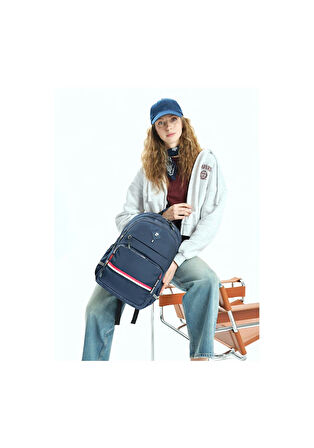 Lacivert Unisex Sırt Çantası 07PCT18001-L
