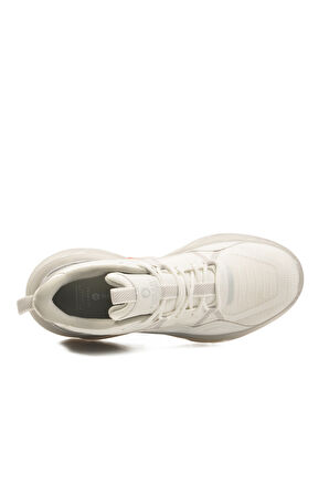 Beyaz Hafızalı Taban Hafif Esnek Erkek Spor Ayakkabı Sally M