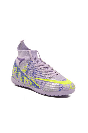Lila Mor Unisex Halı Saha Ayakkabısı Air 600 G