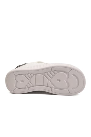 Beyaz Bağcıklı Unisex Spor Ayakkabı BNI-12152 G