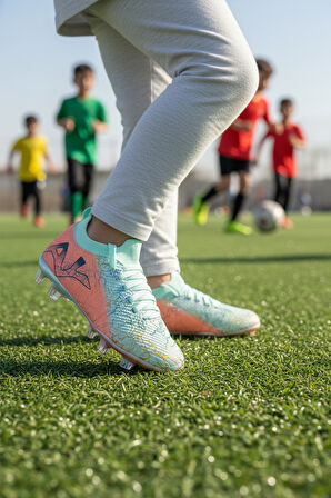 Mint Somon Bilekten Çoraplı Erkek Çocuk Krampon FK-252-153 F