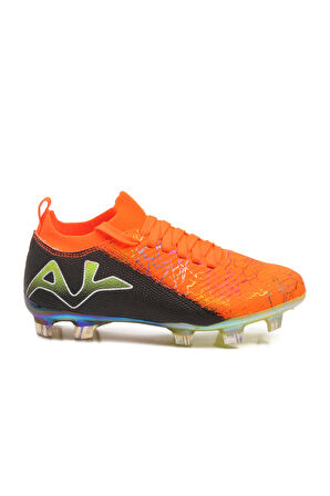 Turuncu Siyah Bilekten Çoraplı Erkek Çocuk Krampon FK-252-153 F