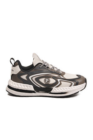 Beyaz Fileli Hafif Esnek Erkek Spor Ayakkabı PCI-11616 M