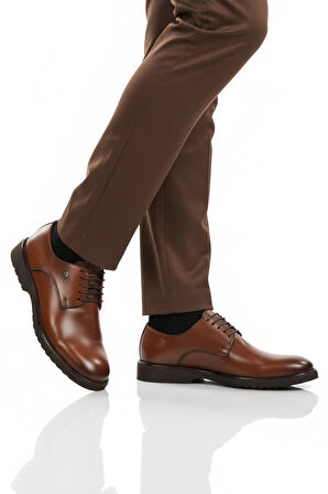 Taba Hakiki Deri Erkek Klasik Ayakkabı 2798 M