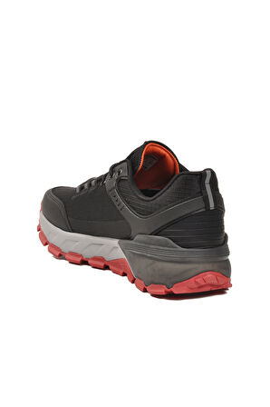 Siyah Turuncu Kaymaz Taban Erkek Outdoor Ayakkabı 2723 M