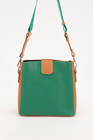 Yeşil Camel Kadın Omuz Çantası 930126