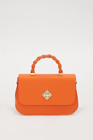 Turuncu Kadın El ve Omuz Çantası 930179