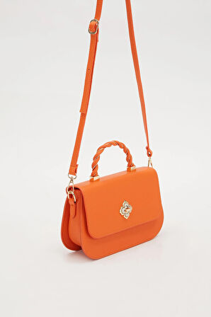 Turuncu Kadın El ve Omuz Çantası 930179