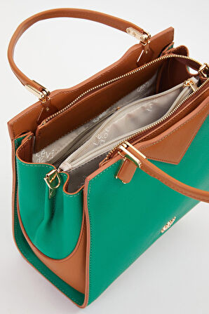 Yeşil Camel Kadın Omuz Çantası 930204