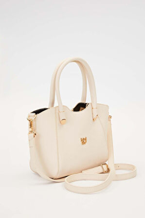 Krem Kadın Omuz Çantası 930538