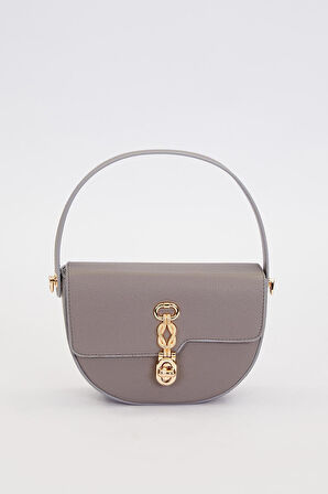 Gri Kadın El ve Omuz Çantası 930930