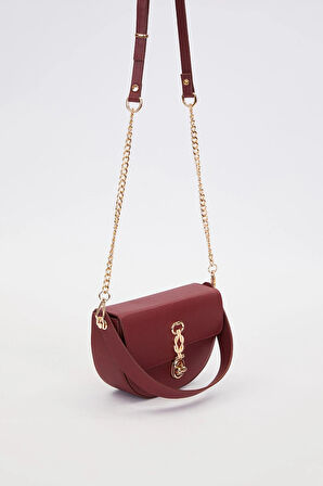 Bordo Kadın El ve Omuz Çantası 930930