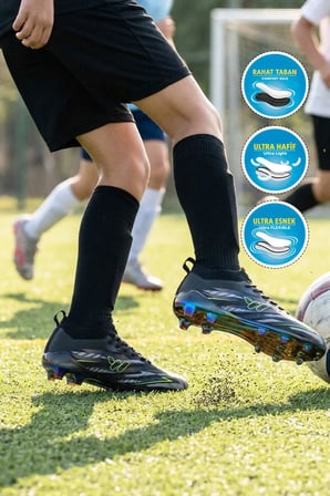 Siyah Çoraplı İthal Unisex Krampon Strike G