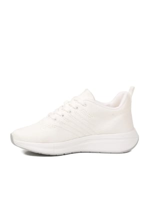 Beyaz Fileli Hafif Esnek Unisex Spor Ayakkabı Molen 118 G