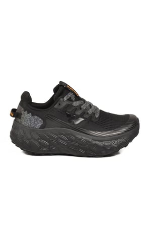Siyah Fileli Hafif Esnek Hafızalı Taban Unisex Spor Ayakkabı Flystep G