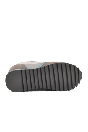 Beyaz Bağcıklı Memory Foam Unisex Spor Ayakkabı BNI-11133 G