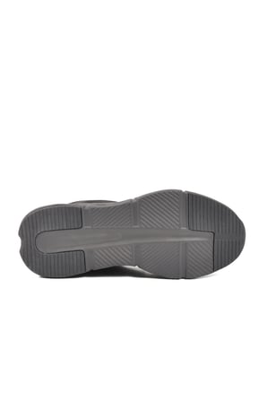 Siyah Bağcıklı Hafızalı Taban Unisex Spor Ayakkabı BNI-11050 G