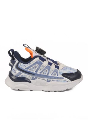 Lacivert Misina Bağcıklı Unisex Çocuk Spor Ayakkabı BNI-10256 P