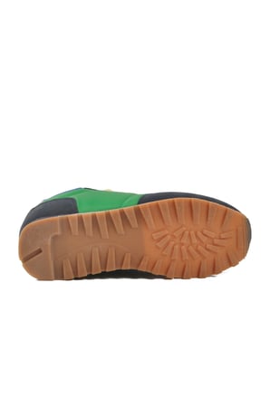Lacivert Yeşil Hafızalı Taban Unisex Spor Ayakkabı BNI-10048 G