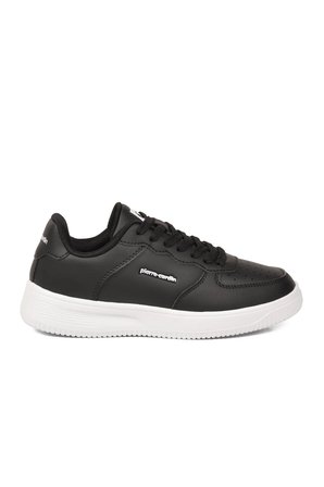 Siyah Beyaz Bağcıklı Hafif Unisex Spor Ayakkabı PCI-10120 Z