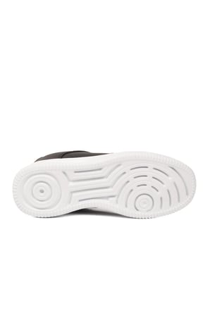 Siyah Beyaz Bağcıklı Hafif Unisex Spor Ayakkabı PCI-10120 Z