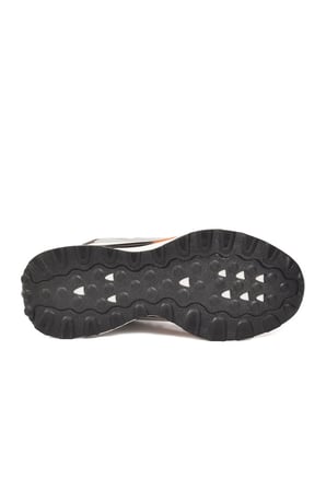 Beyaz Kahve Fileli Hafif Esnek Hafızalı Taban Unisex Spor Ayakkabı PCI-10106 G