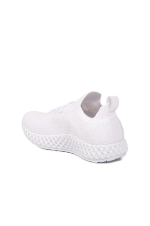 Beyaz Fileli Hafif Kolay Giyilebilir Unisex Spor Ayakkabı PC-32711 G