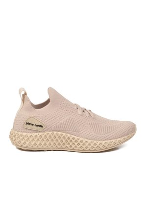 Bej Fileli Hafif Kolay Giyilebilir Unisex Spor Ayakkabı PC-32711 G