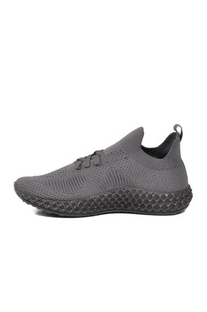 Füme Fileli Hafif Kolay Giyilebilir Unisex Spor Ayakkabı PC-32711 G